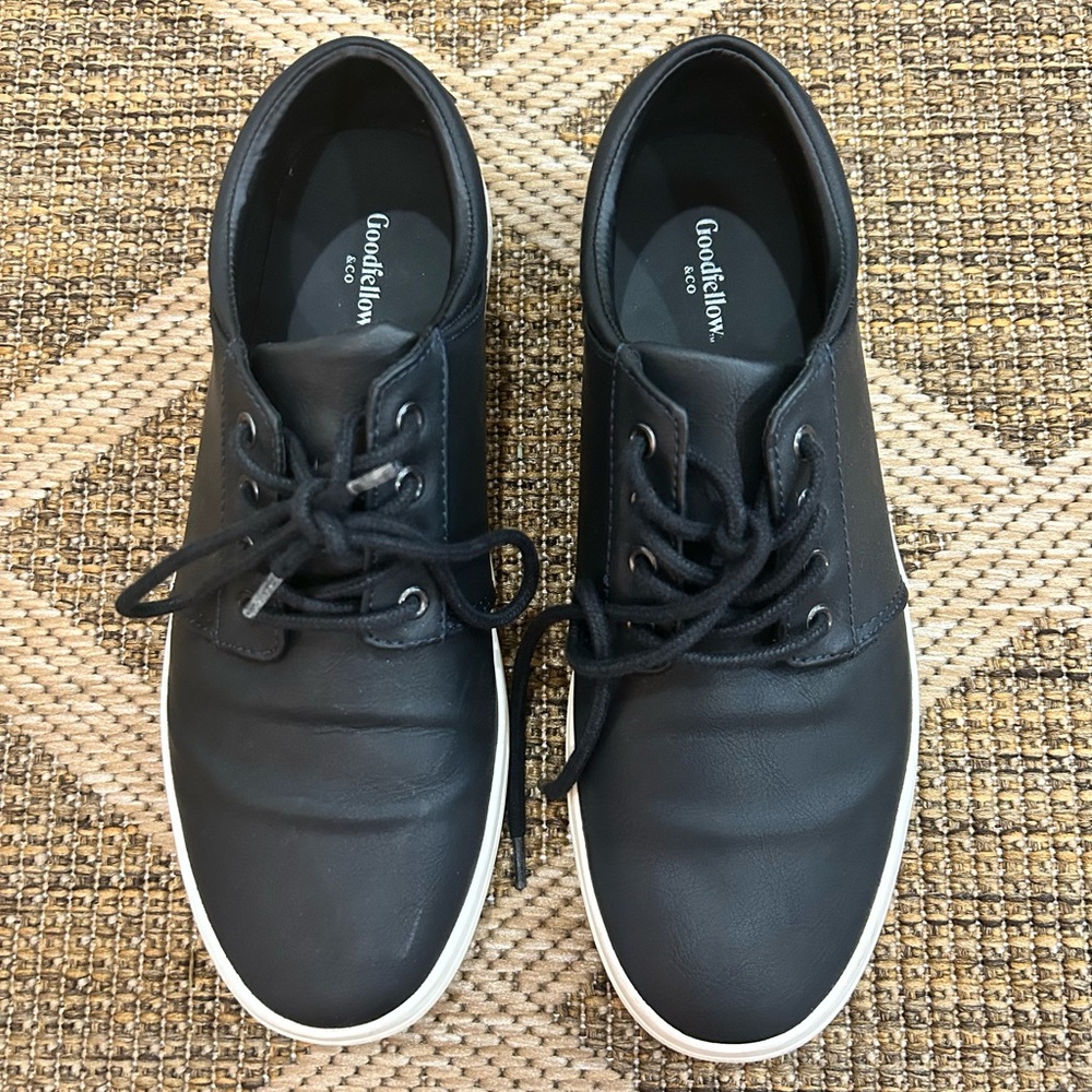 Black Sneaker Dress Shoe